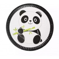 Lėkštutės “Panda” (10vnt, 18cm) Lėkštutės “Panda” (10vnt, 18cm)