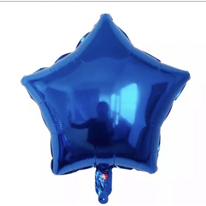 Folinis balionas "Mėlyna žvaigždutė" (46cm)
