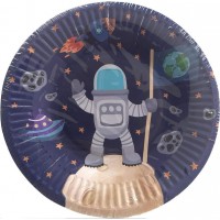 Lėkštutės “Kosmonautas” (18cm, 10vnt)