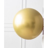 Super didelis auksinis 1m balionas (1vnt, 1m)