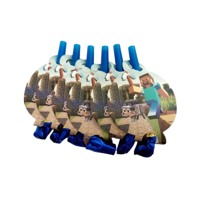Švilpukai Minecraft (6vnt) Švilpukai Minecraft (6vnt)