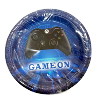Lėkštutės "Game on" (16vnt, 23cm) Lėkštutės "Game on" (16vnt, 23cm)