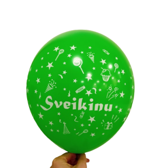 Balionų rinkinys “Sveikinu” (5vnt, 30cm) 