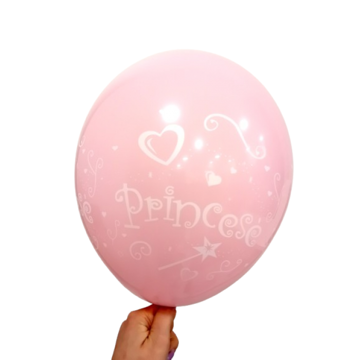 Balionas rožinis "Princesė" (1vnt,30cm) Balionas rožinis "Princesė" (1vnt,30cm)