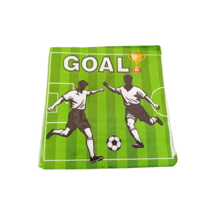Servetėlės "Goal" (12vnt) Servetėlės "Goal" (12vnt)