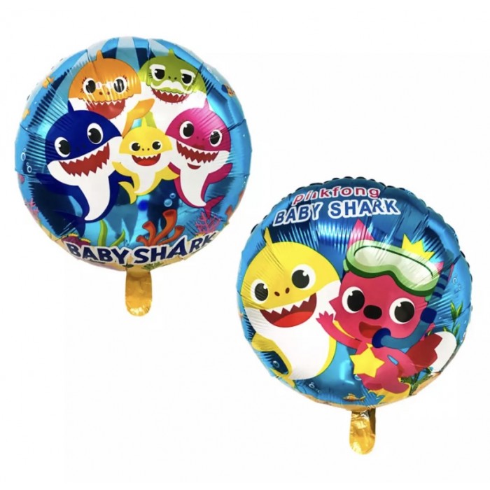 Folinis balionas Baby shark (45*45cm) Folinis balionas Baby shark (45*45cm)