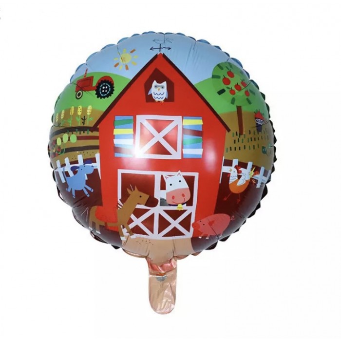 Folinis balionas Ūkio gyvūnai, ferma (48cm) Folinis balionas Ūkio gyvūnai, ferma (48cm)