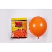 Maži balionai, oranžiniai (20vnt, 13cm)