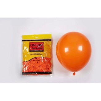 Maži balionai, oranžiniai (20vnt, 13cm)
