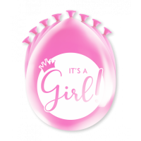 Balionai it's a girl (8vnt, 30cm)