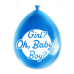 Balionai boy or girl (8vnt, 30cm)