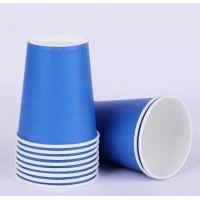 Vienspalviai puodeliai, mėlyni (10vnt)