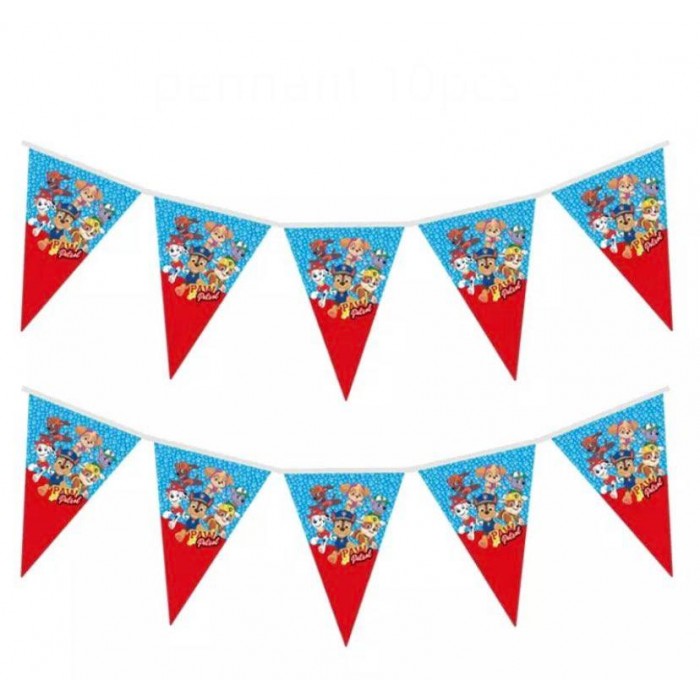 Girlianda "Paw patrol", šuniukai patruliai (1vnt) Girlianda "Paw patrol", šuniukai patruliai (1vnt)