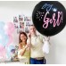 Balionas "Boy or Girl/berniukas ar mergaitė" su rožiniais konfeti (1vnt) Balionas "Boy or Girl/berniukas ar mergaitė" su rožiniais konfeti (1vnt)