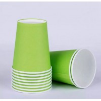 Vienspalviai puodeliai, šviesiai žali (10vnt)