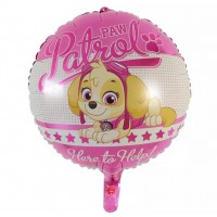 Forminis balionas apvalus "skye patrol" (48cm) Forminis balionas apvalus "skye patrol" (48cm)