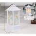 Baltas LED Kalėdinis žibintas (12.5cm*5.3cm) Baltas LED Kalėdinis žibintas (12.5cm*5.3cm)