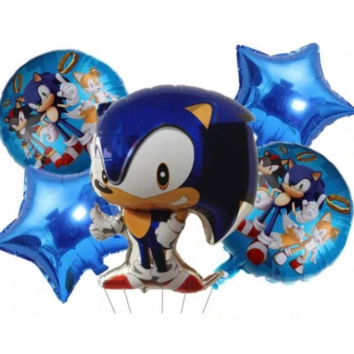 Balionų rinkinys "Sonic" (5vnt)