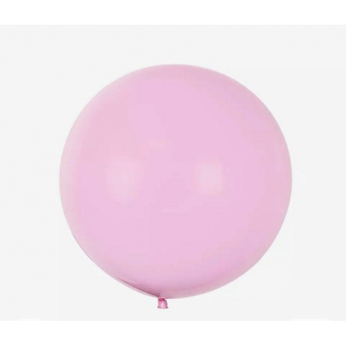 Dideli balionai, rožiniai (3vnt, 48cm)