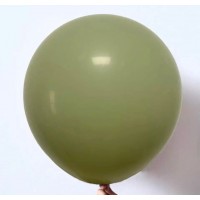 Dideli balionai, avokado (3vnt, 48cm)