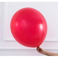 Dideli balionai, raudoni (3vnt, 48cm)