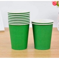 Vienspalviai puodeliai, tamsiai žali (10vnt)