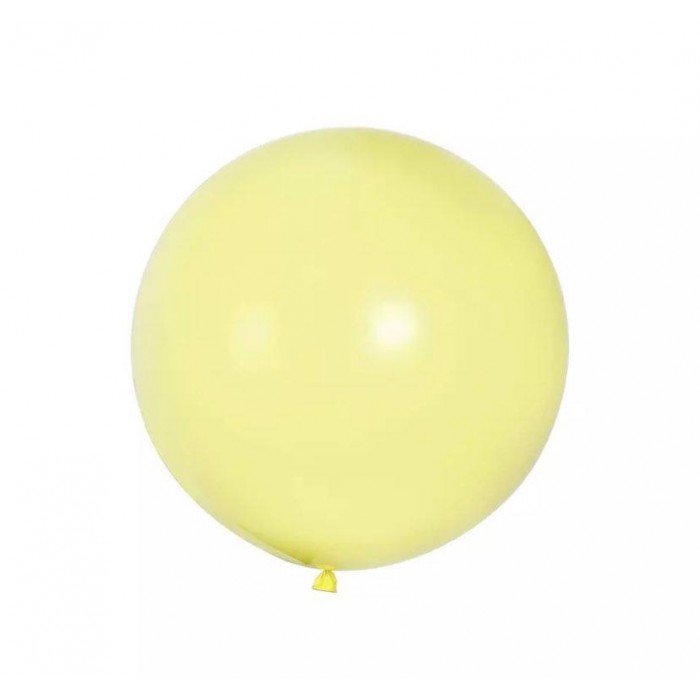 Dideli balionai,šviesiai geltona (3vnt, 48cm) Dideli balionai,šviesiai geltona (3vnt, 48cm)