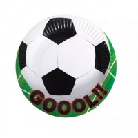 Lėkštutės "Futbolas" (10vnt, 23cm) Lėkštutės "Futbolas" (10vnt, 23cm)