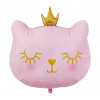 Folinis balionas "Rožinis Katinėlis" (50*55cm)