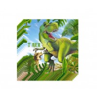 Servetėlės "Dinozaurai T-Rex" (20vnt)