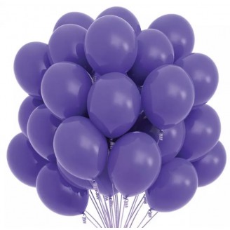 Balionai , violetiniai (5vnt,30cm)