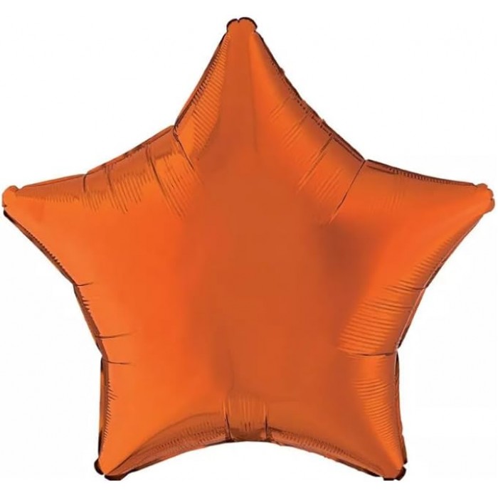 Žvaigždutė, vario, folinis balionas (46cm) Žvaigždutė, vario, folinis balionas (46cm)
