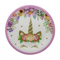 Lekštutės “Vienaragiai” (10vnt, 18cm) Lekštutės “Vienaragiai” (10vnt, 18cm)