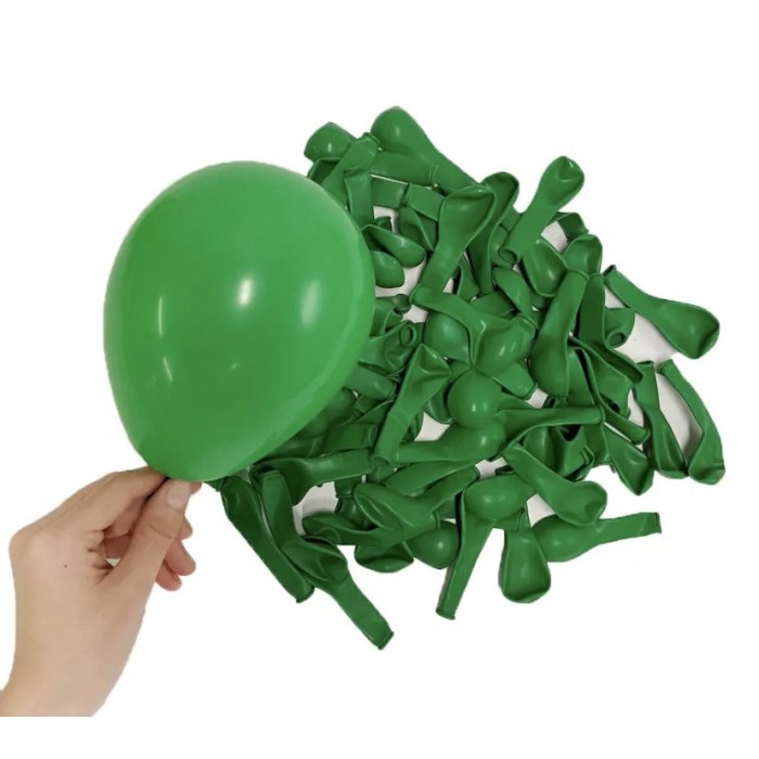 Maži balionai žali (20vnt,13cm) Maži balionai žali (20vnt,13cm)