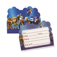 Kvietimai "Roblox" (10vnt) Kvietimai "Roblox" (10vnt)