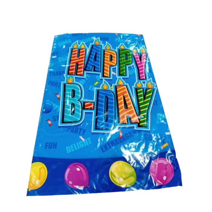 Staltiesė "Happy birthday" (108*180cm) Staltiesė "Happy birthday" (108*180cm)