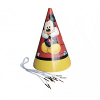 Raudonos kepurėlės “Mickey Mouse” (6vnt) Raudonos kepurėlės “Mickey Mouse” (6vnt)