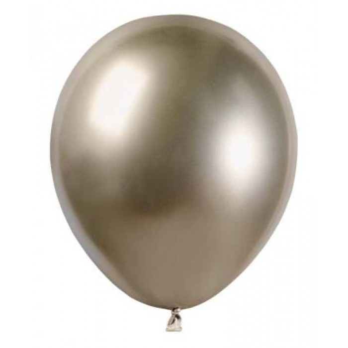 Chrominiai maži balionai, šampano spalvos (20vnt, 13cm) Chrominiai maži balionai, šampano spalvos (20vnt, 13cm)