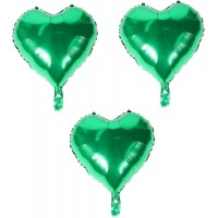 Mažos širdelės, žalios (22cm, 10vnt) Mažos širdelės, žalios (22cm, 10vnt)