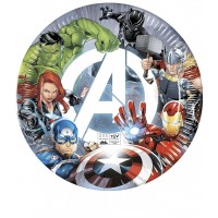 Lėkštutės Avengers-keršytojai (8vnt, 23cm)
