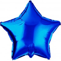 Žvaigždutė, folinis balionas, tamsiai mėlyna (10vnt, 25cm) Žvaigždutė, folinis balionas, tamsiai mėlyna (10vnt, 25cm)