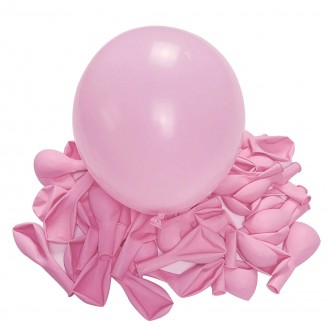 Rožinių balionų pakuotė (100vnt, 30cm)