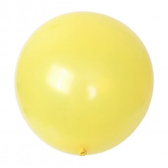 Dideli balionai, geltoni (3vnt, 48cm)