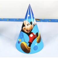 Mėlynos kepurėlės “Mickey Mouse” (6vnt) Mėlynos kepurėlės “Mickey Mouse” (6vnt)