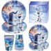 Lėkštutės "Frozen/Ledo šalis" (10vnt, 23cm) Lėkštutės "Frozen/Ledo šalis" (10vnt, 23cm)