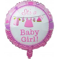Folinis balionas "Baby girl" (46cm) Folinis balionas "Baby girl" (46cm)