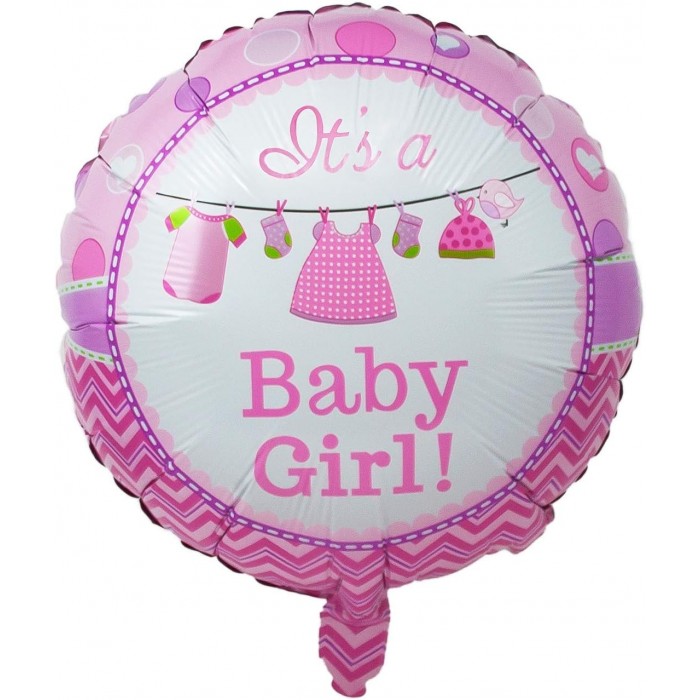 Folinis balionas "Baby girl" (46cm) Folinis balionas "Baby girl" (46cm)