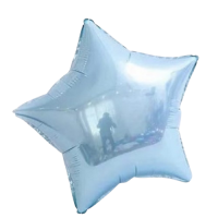 Žvaigždutė melsva, folinis balionas (46cm) Žvaigždutė melsva, folinis balionas (46cm)