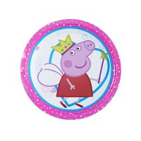 Lėkštutės “Peppa Pig” (6vnt, 18cm) Lėkštutės “Peppa Pig” (6vnt, 18cm)