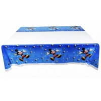 Mėlyna staltiesė "Mickey Mouse" (180*108cm)